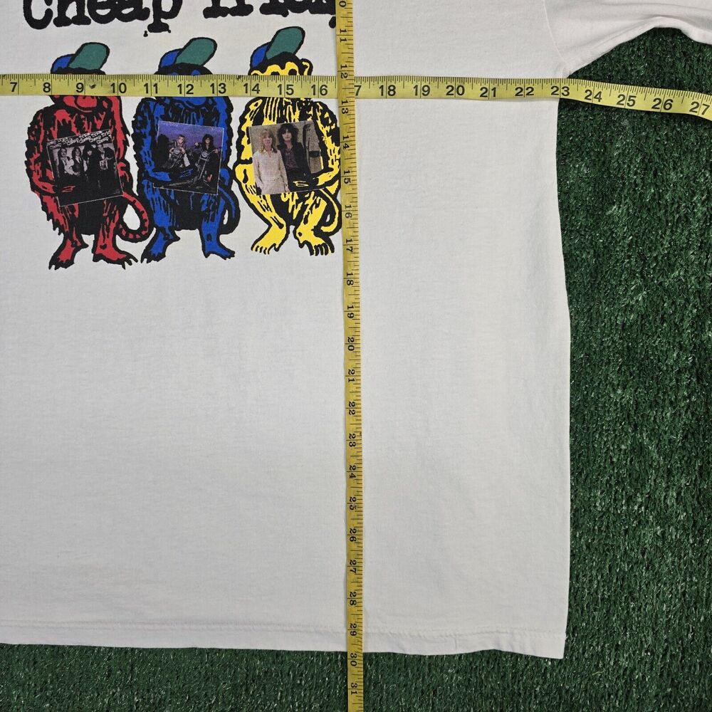 Vintage Cheap Trick Shirt XL 1998 Tour Rock Band Tee 90s Vtg - Picture 8 of 8